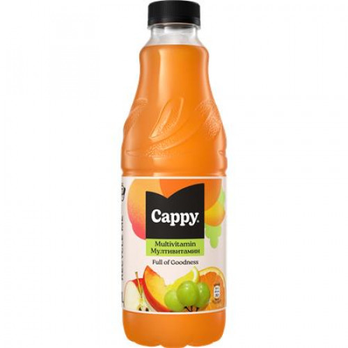 Cappy Gyümölcslé 56 1l rostos multivitamin DRS