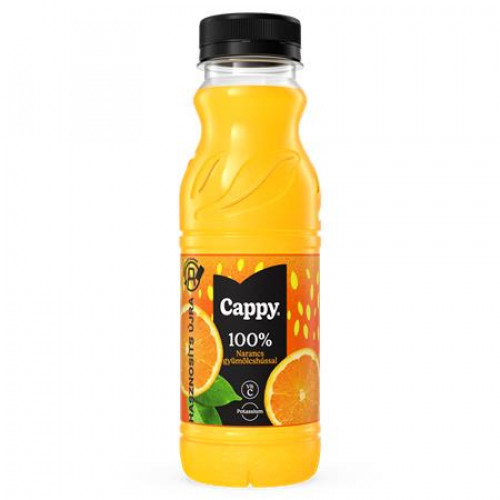 Cappy Gyümölcslé 100 0,33l narancs DRS