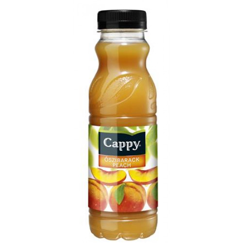 Cappy Gyümölcslé 46 0,33l őszibarack DRS