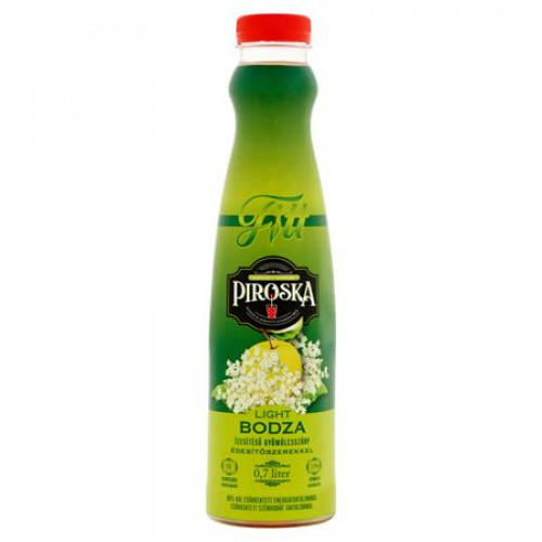 Piroska Szörp light 0,7l Fitt bodza DRS
