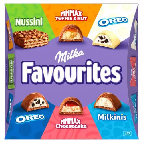 Milka Tejcsokoládé válogatás 158g Favourites