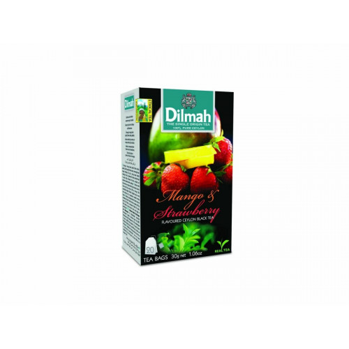 Dilmah Fekete tea 20x1,5g mangó - eper