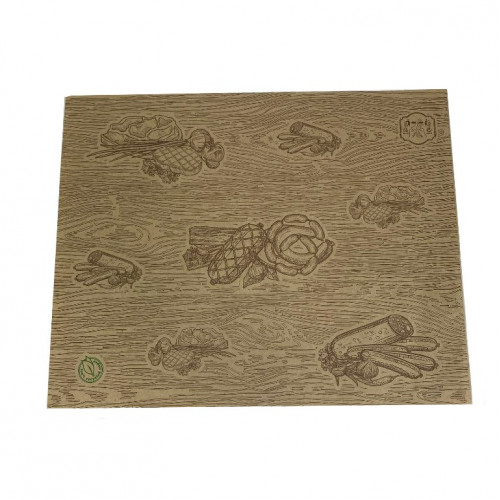 Húscsomagoló barna papír íves 30x38cm 4 kg