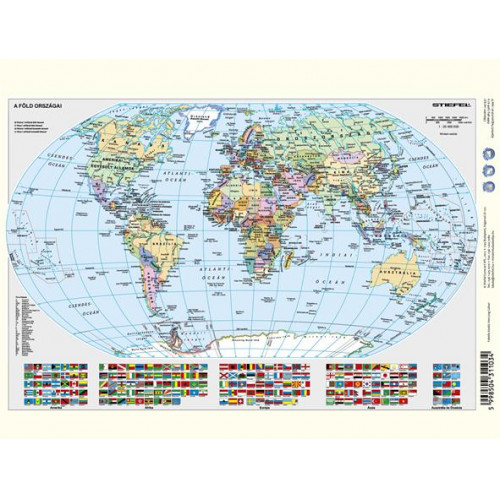 Stiefel Tanulói munkalap A4 Föld domborzata/ A Föld országai