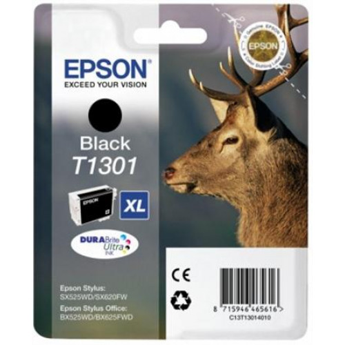Epson T13014012 Tintapatron Stylus Office SX620 BX320 nyomtatókhoz fekete 25,4ml