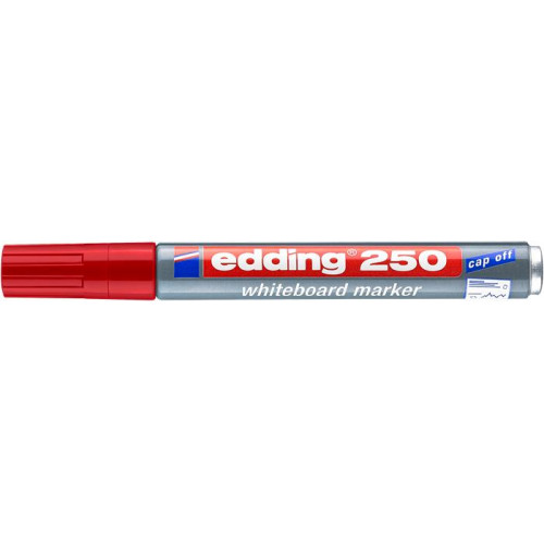 Edding Tábla- és flipchart marker 1-3mm kúpos 250 piros