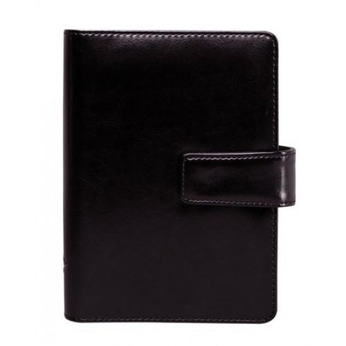 Saturnus Kalendárium gyűrűs betétlapokkal M műbőr 223 fekete