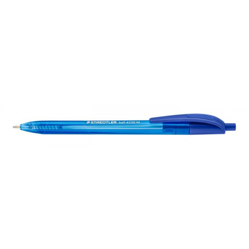 Staedtler Golyóstoll 1mm nyomógombos Ball 4230 M kék