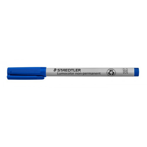 Staedtler Alkoholmentes marker OHP 1mm Lumocolor 315 M kék