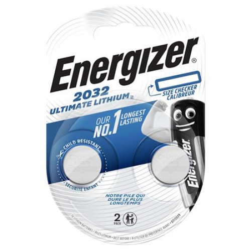 Energizer Gombelem lítium CR2032 2db Ultimate
