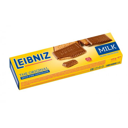 Leibniz Keksz 125g Choco tejcsokoládés