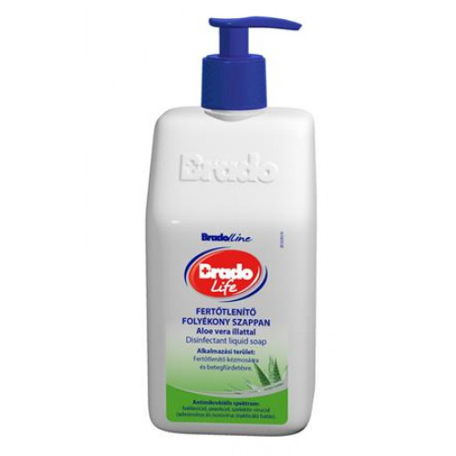 Brado Folyékony szappan fertőtlenítő 0,35lLIFE aloe vera