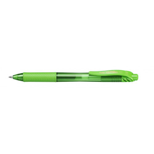 Pentel Zseléstoll 0,35mm nyomógombos EnerGelX BL107 világoszöld