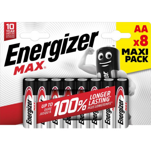 Energizer Elem AA ceruza 8db Max