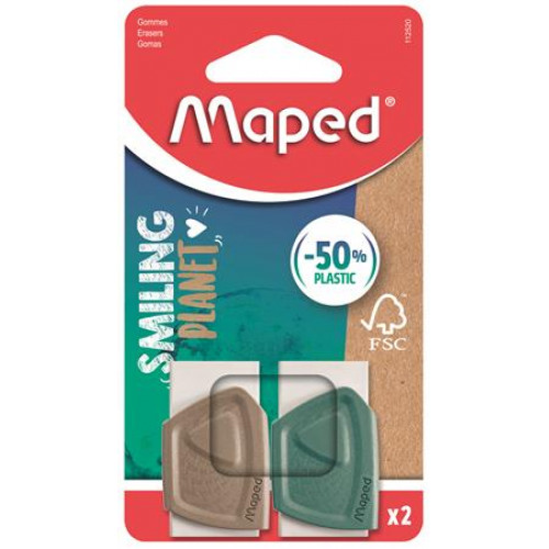 Maped Radír FSC Smiling Planet 2db