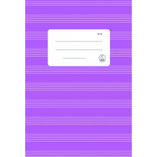 Fűzfői Füzet tűzött A5 hangjegy 16lap Harmónia 36-16