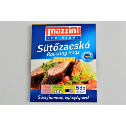 Mazzini Sütőzacskó extra 5db 38x40cm Premium