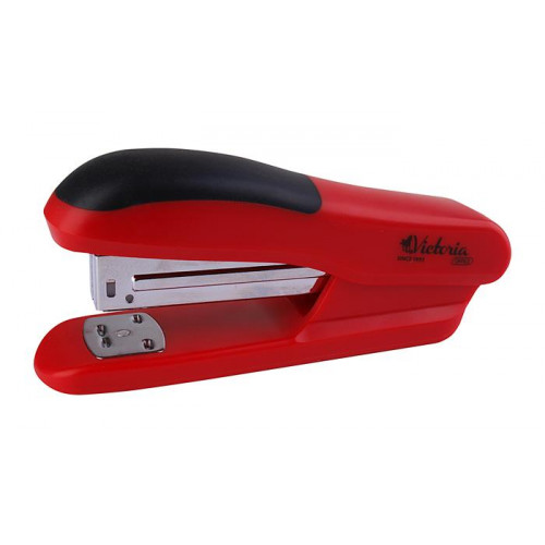 Victoria Office Tűzőgép 24/6 20lap Half-Strip piros