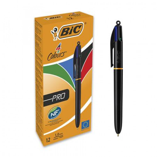Bic Golyóstoll 0,32mm nyomógombos négyszínű 4 Colours Pro