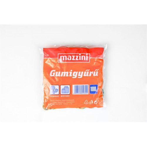 Mazzini Gumigyűrű 100g