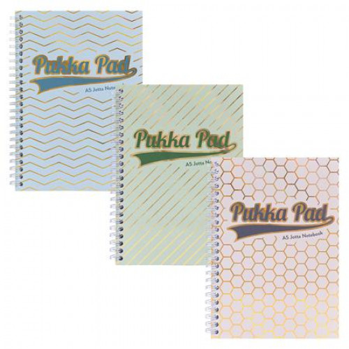 Pukka Pad Spirálfüzet A5 vonalas 100lap Haze Jotta vegyes szín