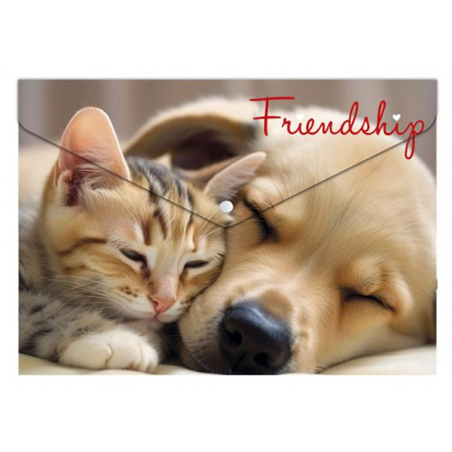 Panta Plast Irattartó tasak A4 PP patentos 180mikron Friendship