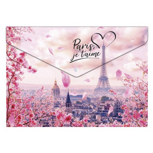 Panta Plast Irattartó tasak A5 PP patentos 180mikron Take me to Paris