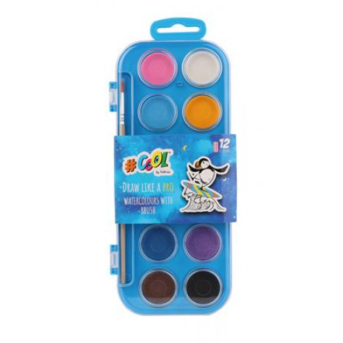Cool By Victoria Vízfesték 12 szín 28mm