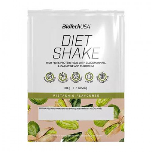BioTechUSA Étrend-kiegészítő italpor 30g Diet Shake pisztácia