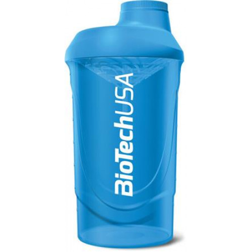 BioTechUSA Keverőpalack 600ml Wave Shaker kék