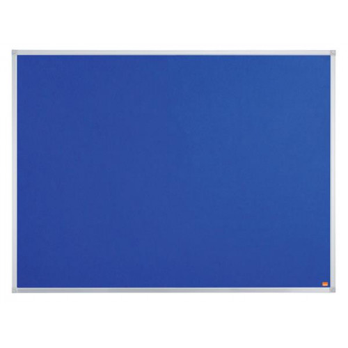 Nobo Üzenőtábla alumínium keret 120x90cm Essentials kék