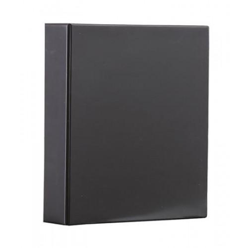 Panta Plast Gyűrűs könyv panorámás 4 gyűrű 80mm A4 PVC fekete