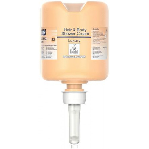 Tork Folyékony szappan 475ml S2 rendszer Mini Luxury tusoláshoz és hajmosáshoz (420662)