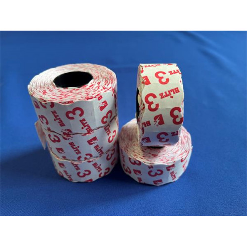 Blitz Árazószalag 26x16mm 36 tekercs fehér