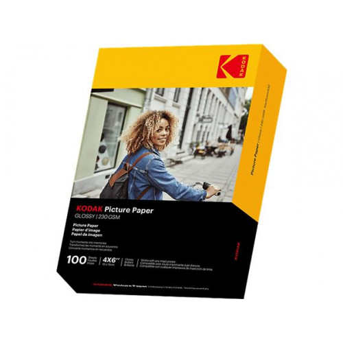 Kodak Fotópapír tintasugaras 10x15cm 230g fényes Fine Art
