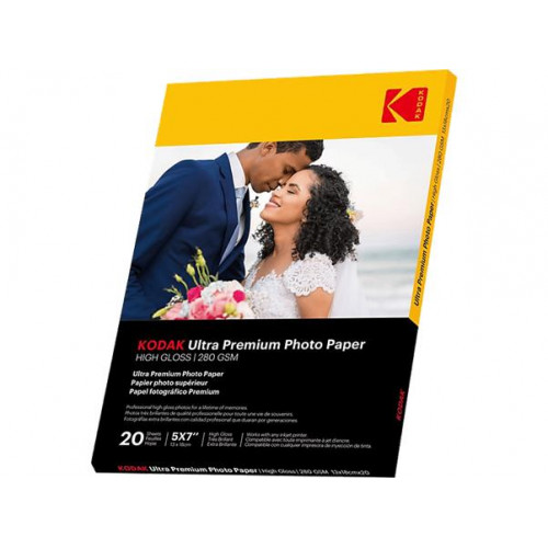 Kodak Fotópapír tintasugaras 13x18cm 280g fényes Fine Art