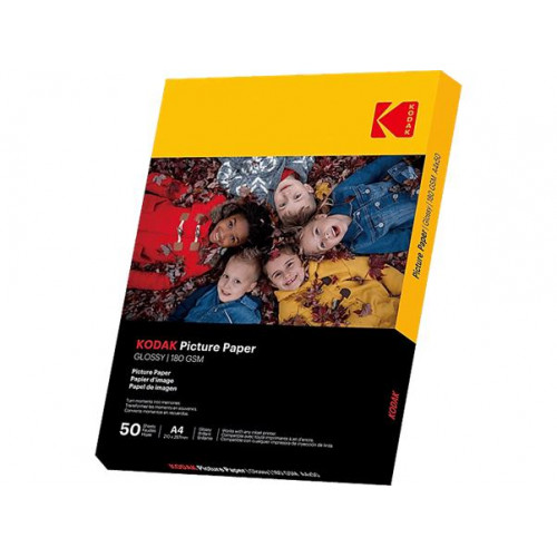 Kodak Fotópapír tintasugaras A4 180g fényes Fine Art