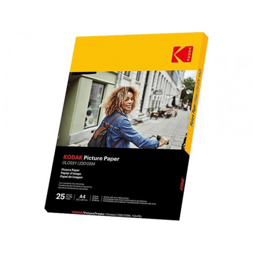 Kodak Fotópapír tintasugaras A4 230g fényes Fine Art