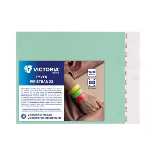 Victoria Office Karszalag 3/4 tyvek türkiz