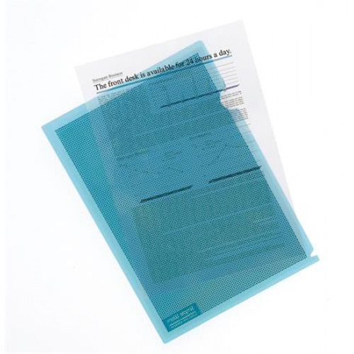 Plus Genotherm L adatvédelmi A4 PP kék