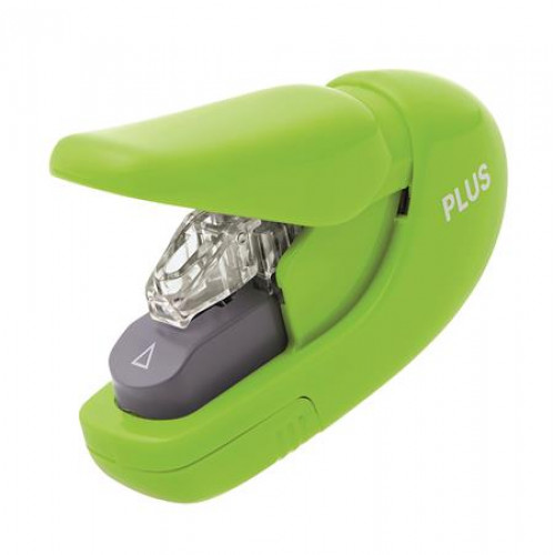 Plus Kapocs nélküli tűzőgép kézi 5lap zöld