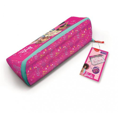 Tolltartó háromszög alakú kifordítható cipzáras Maped Barbie Open XXL