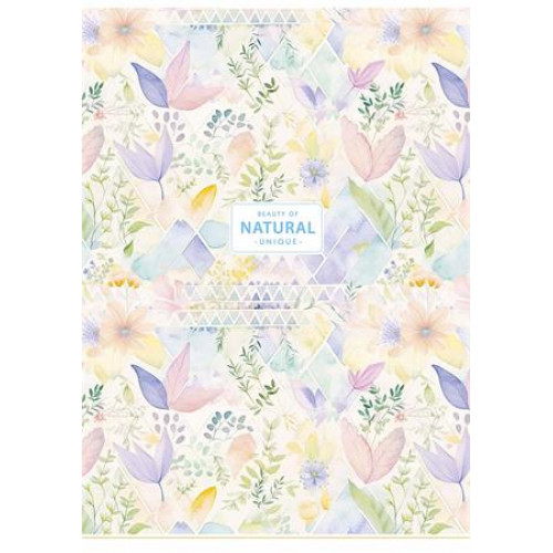 Shkolyaryk Füzet tűzött A4 vonalas 80lap Natural vegyes