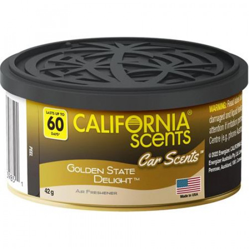 California Scents Autóillatosító konzerv 42g Golden State Delight