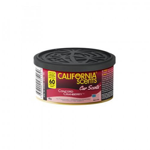 California Scents Autóillatosító konzerv 42g Concord Cranberry