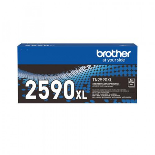 Brother TN2590XL Lézertoner HL-L2402 DCP-L2622 nyomtatókhoz fekete 3k