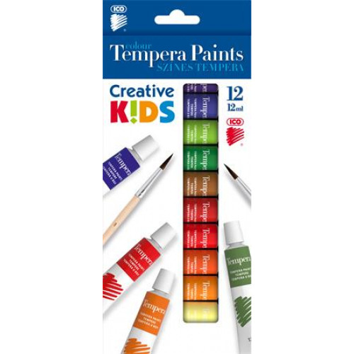 Ico Tempera készlet 12 darabos Creative Kids