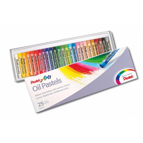 Pentel Olajpasztell kréta Arts 25 különböző szín