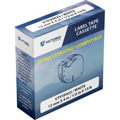 Victoria Technology Feliratozógép szalag 12mmx4m fehér