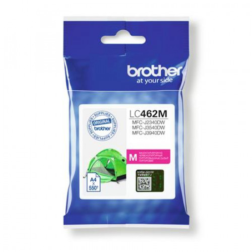 Brother LC462M Tintapatron MFC-J3540 nyomtatóhoz magenta 550 oldal
